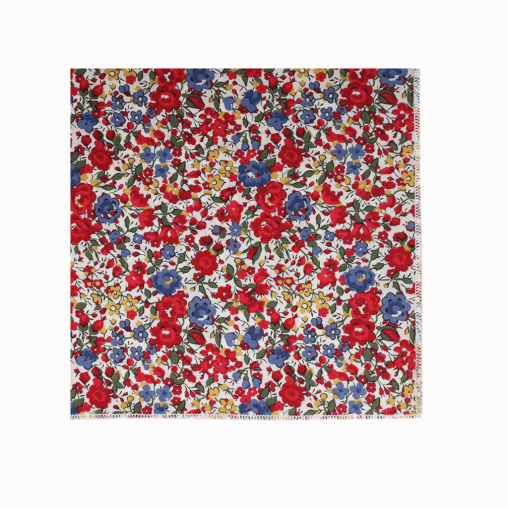 pochette de costume liberty multicolore