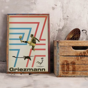 Affiche Griezmann 3 - Zoran Lucic