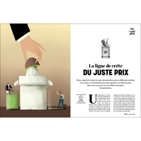 La ligne de Crète du Juste prix