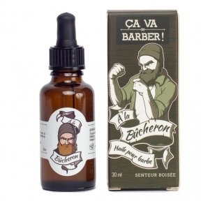 À la Bucheron boîte - Huile pour barbe Bio